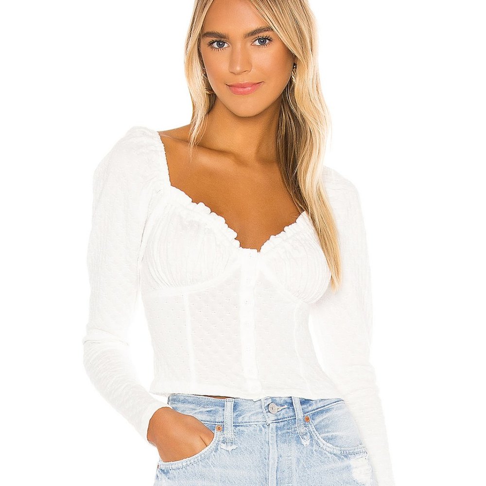 Free People Ladybug Long Sleeve Top